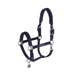 Halster Eskadron Classic Sports Cord Double Pin Donkerblauw