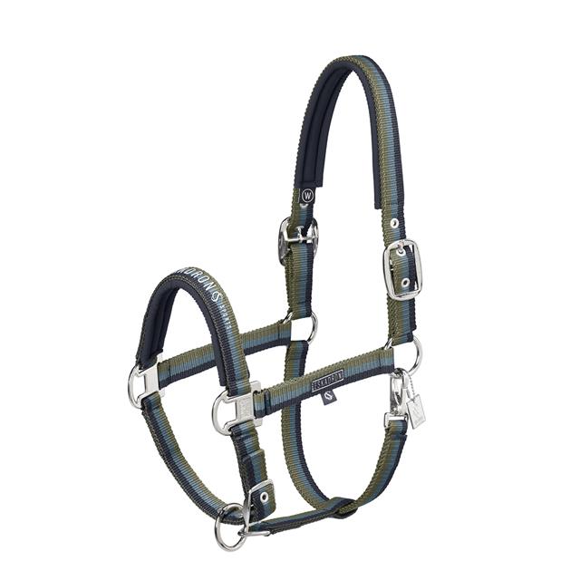 Halster Eskadron Classic Sports Double Pin Donkerblauw-groen