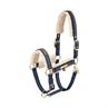 Halster Eskadron Heritage Double Pin Teddyfleece Donkerblauw-zwart