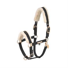 Halster Eskadron Heritage Faux Leather Faux Fur Zwart