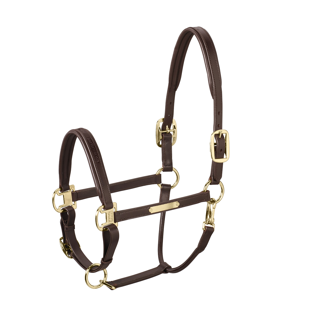 Eskadron Halster Elegance Leder - maat Cob - darkbrown