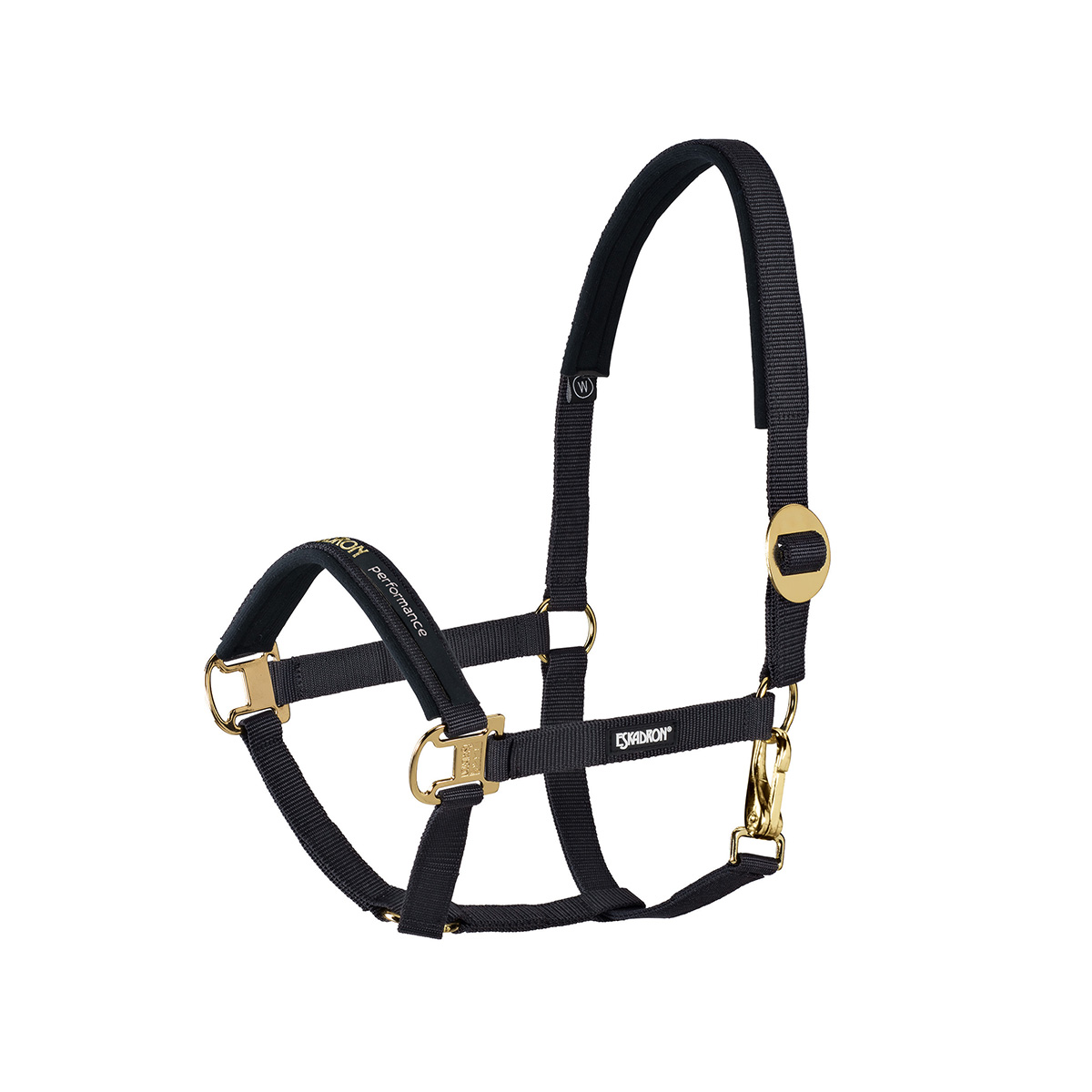 Eskadron Halster Sliding Buckle Zwart - paard