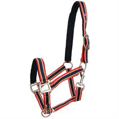 Halster Horsegear Deluxe Donkerblauw-rood