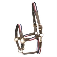 Halster Horsegear Finn Donkerblauw-donkerrood