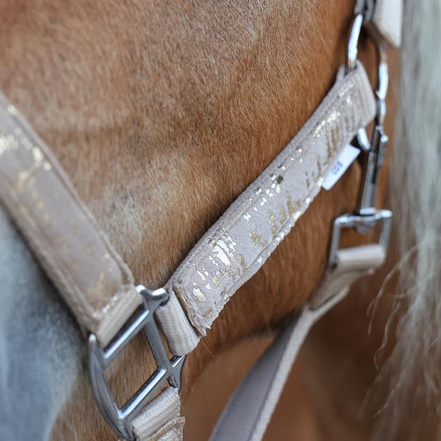 Halster Horsegear HGVelvet Dapple Lichtbruin