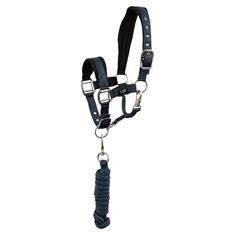 Halsterset BR Mini Horse Donkerblauw