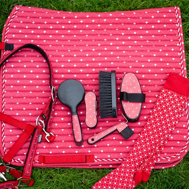 Halsterset Epplejeck EJValentine Rood