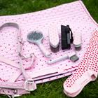 Halsterset Epplejeck EJValentine Roze
