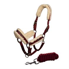 Halsterset Equestrian Stockholm Bordeaux Donkerrood