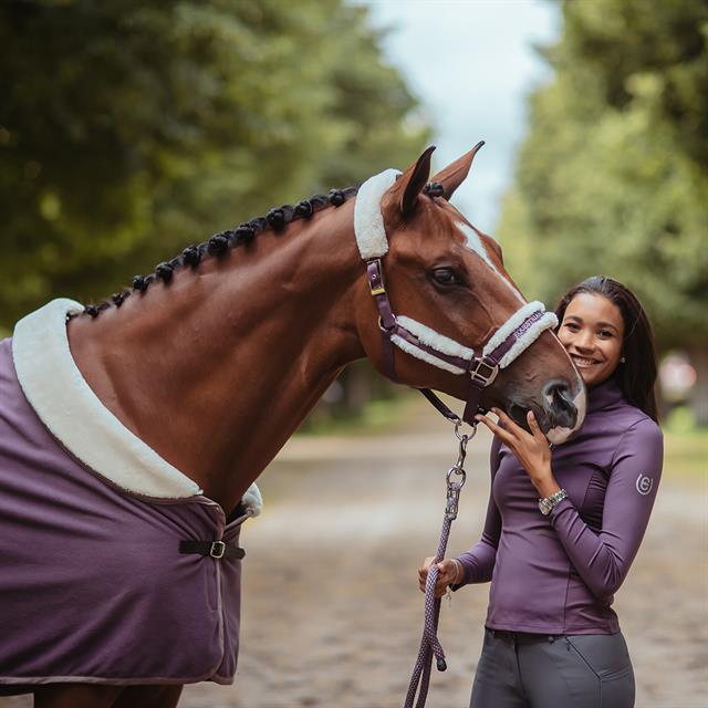 Halsterset Equestrian Stockholm Orchid Bloom Paars