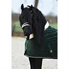 Halsterset Friesian Horse By HORSEGEAR Donkergroen