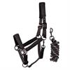 Halsterset Harry's Horse Denici Cavalli Shadow Donkergrijs