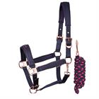 Halsterset Harry's Horse Just Ride NightSky Donkerblauw