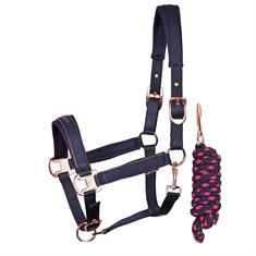 Halsterset Harry's Horse Just Ride NightSky Donkerblauw