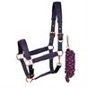 Halsterset Harry's Horse Just Ride NightSky Donkerblauw