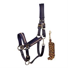 Halsterset Harry's Horse Valli Donkerblauw
