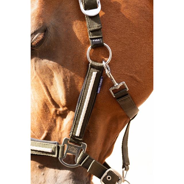 Halsterset Harry's Horse Valli Donkergroen