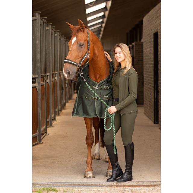 Halsterset Harry's Horse Valli Donkergroen