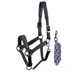 Halsterset Harry's Horse Valli Grijs