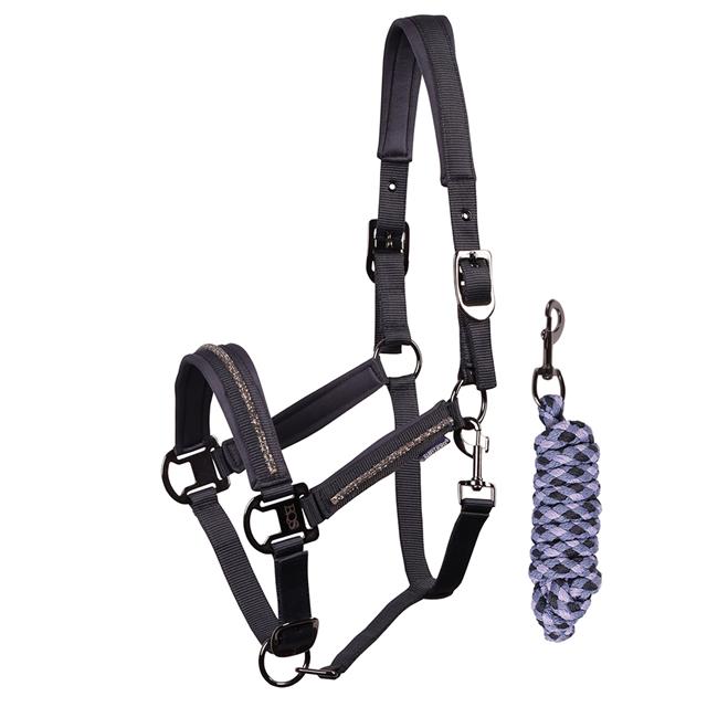 Halsterset Harry's Horse Valli Grijs