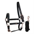 Halsterset HORSEGEAR HGCroco Zwart