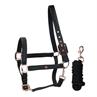 Halsterset HORSEGEAR HGCroco Zwart