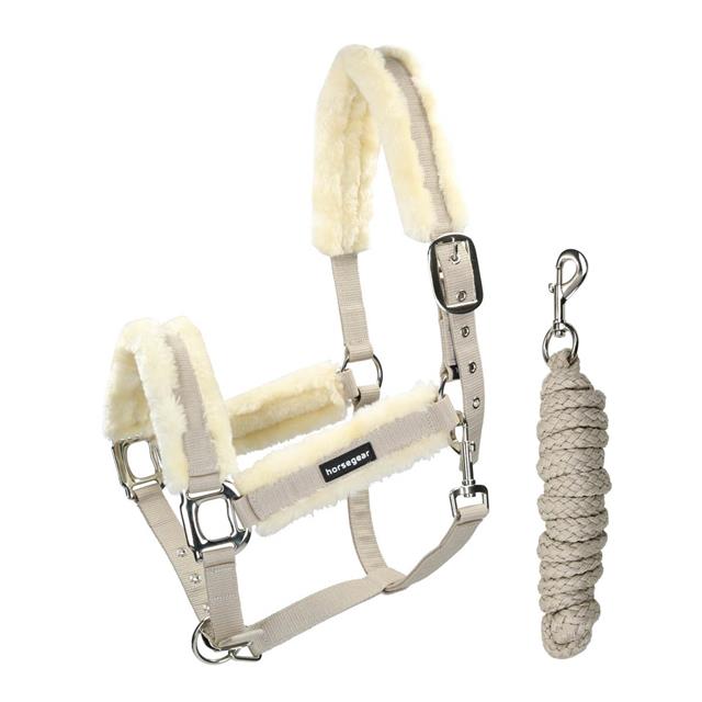 Halsterset HORSEGEAR HGFarnham Beige