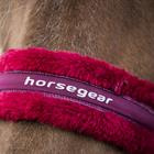 Halsterset Horsegear Reno Donkerrood