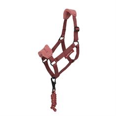 Halsterset LeMieux Stokpaardje Hobby Horse Donkerrood