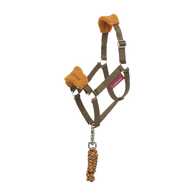 Halsterset LeMieux Stokpaardje Hobby Horse Vogue Groen