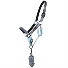 Halsterset QHP Collection Middenblauw