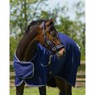 Halsterset QHP Dolci Donkerblauw-zilver