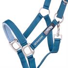 Halsterset QHP Thunderbolt Blauw