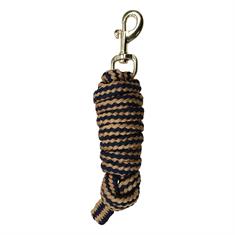Halstertouw HORSEGEAR HGLyx Donkerblauw-goud