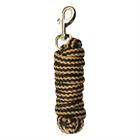 Halstertouw HORSEGEAR HGLyx Zwart-goud