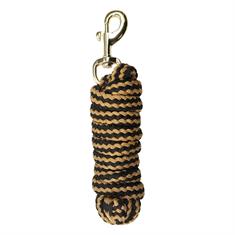 Halstertouw HORSEGEAR HGLyx Zwart-goud
