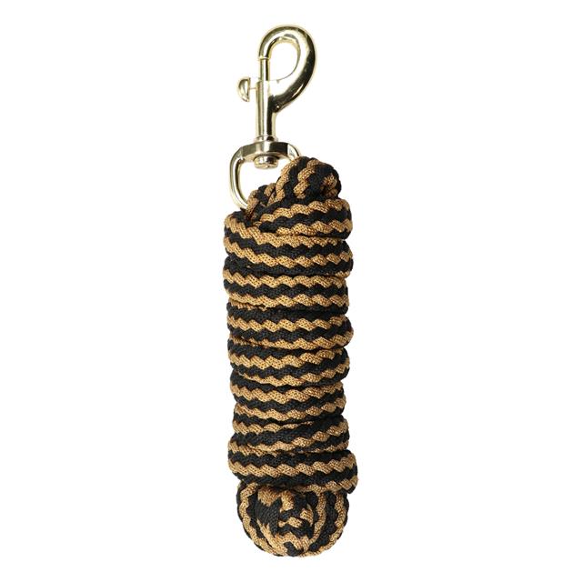 Halstertouw HORSEGEAR HGLyx Zwart-goud