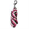 Halstertouw Horsegear Striped Roze