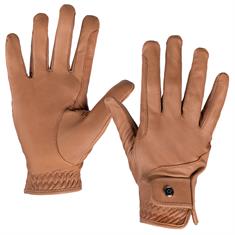 Handschoenen QHP Leather Pro Middenbruin
