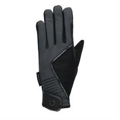 Handschoenen QHP TroMSo Zwart-grijs