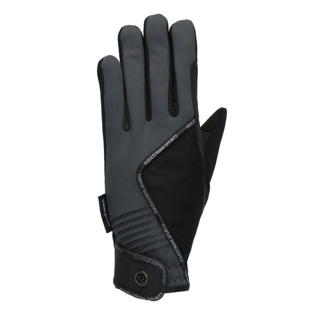 Handschoenen QHP Tromso Zwart-grijs