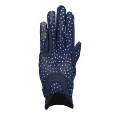 Handschoenen QUUR QShine Donkerblauw-zilver