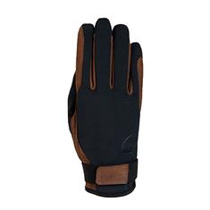 Handschoenen Roeckl Fergus Zwart-bruin