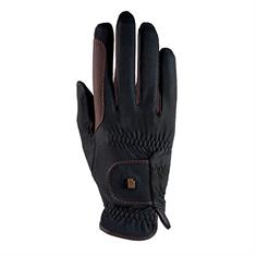 Handschoenen Roeckl Malta Grip Bicolor Zwart-bruin