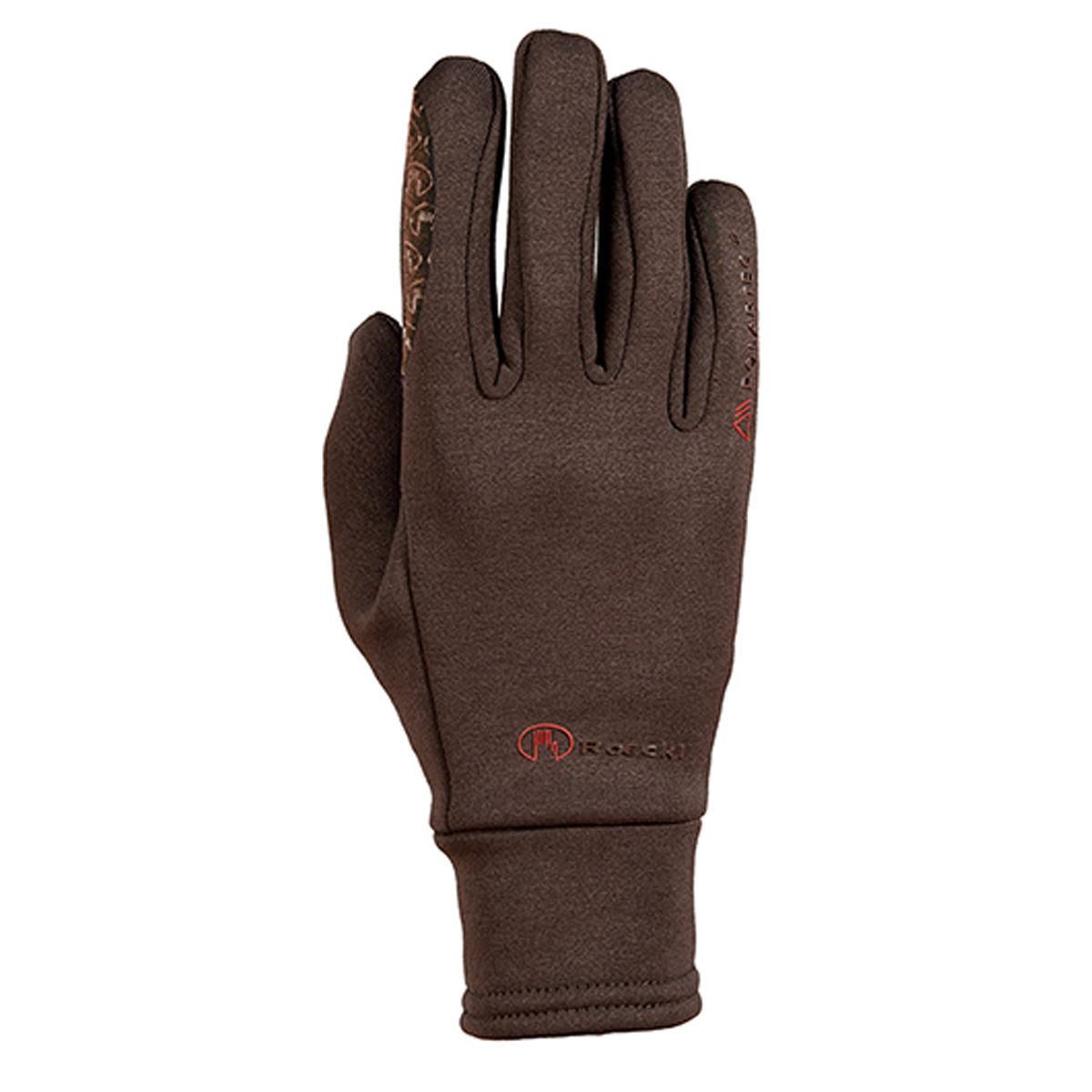 Handschoenen Roeckl Warwick Polartec Bruin, 8 in bruin