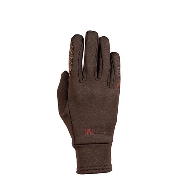 Handschoenen Roeckl Warwick Polartec Kind Bruin