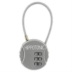 Hangslot Hippo Tonic Bal Grijs