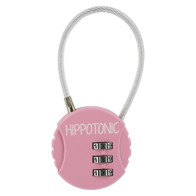 Hangslot Hippo Tonic Bal Lichtroze