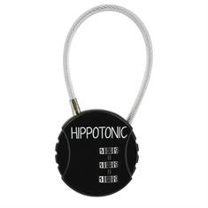 Hangslot Hippo Tonic Bal Zwart