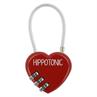 Hangslot Hippo Tonic Hart Rood